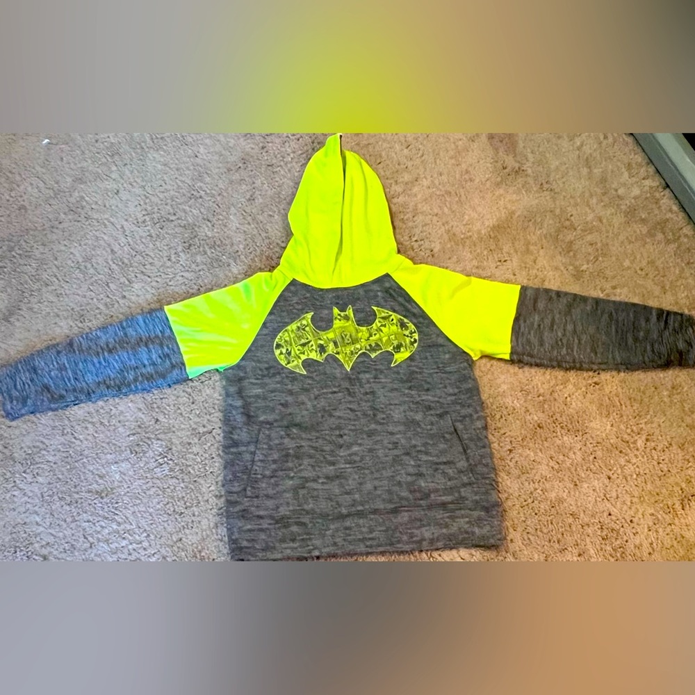 Neon Batman hoodie